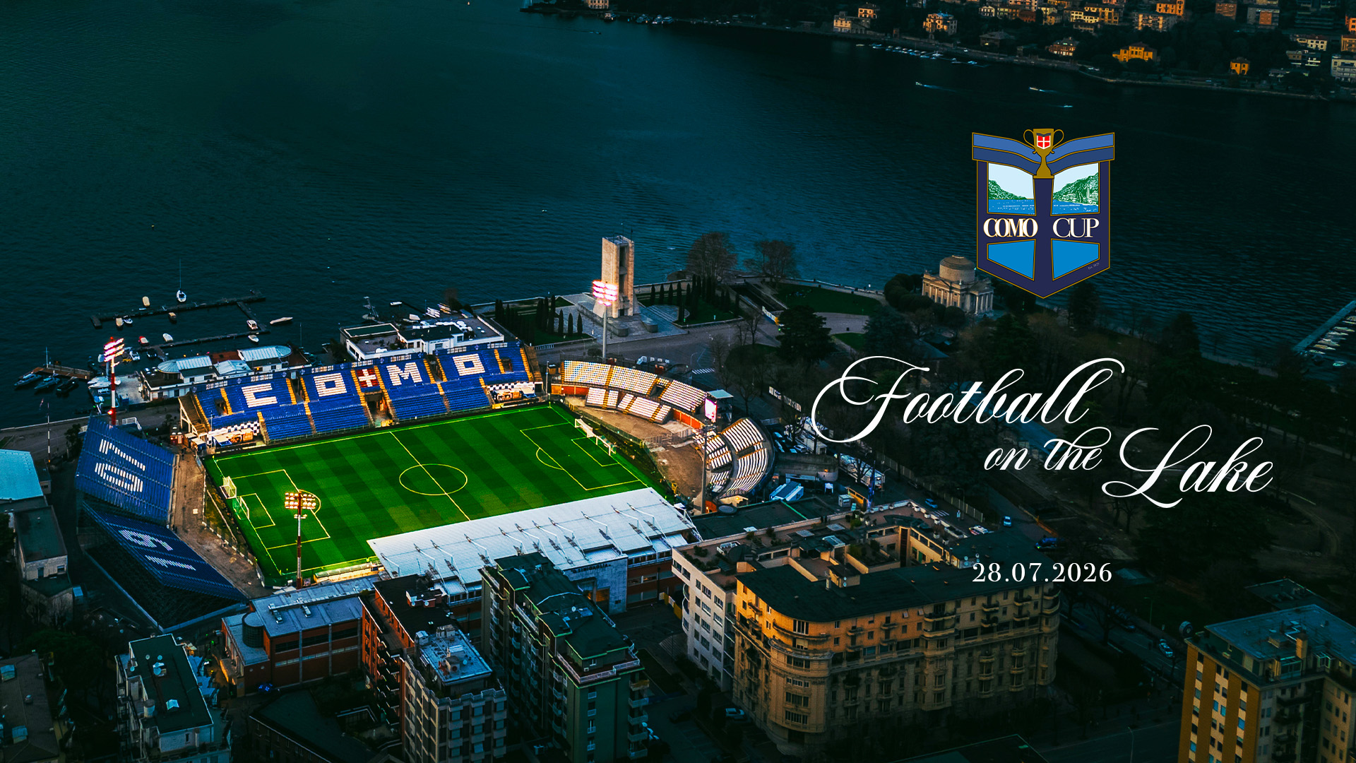 Football On The Lake, Torna l’evento Estivo sul Lago di Como. La Como Cup si Amplia a Sei Squadre
